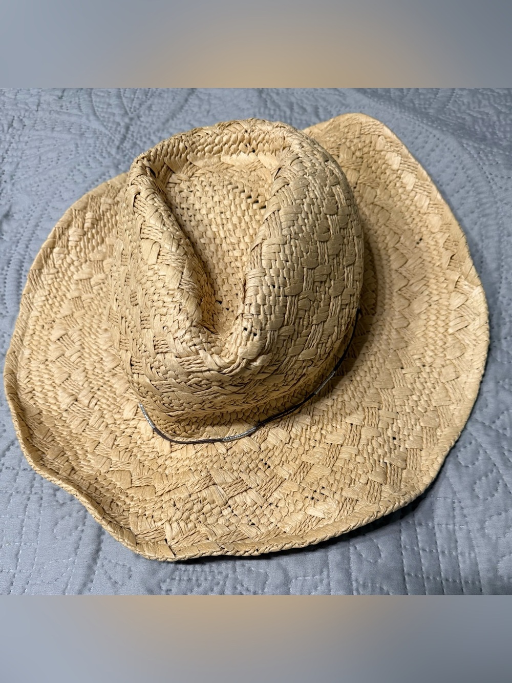 Apt 9 Tan Straw Cowgirl / Sun Hat